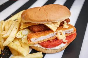 Crispy Fish Fillet Burger