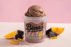 Dark Chocolate Orange Ice Cream (100 Ml)