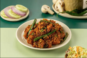 Chilli Mushroom Dry