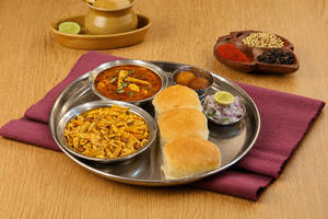 Chicken Misal Thali