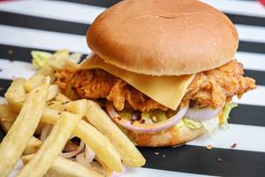 Peri Peri Chicken Zinger Burger