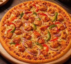 Creamy Chicken Loaded Pizza