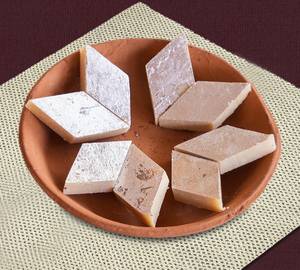 Sugarless Kaju Katli