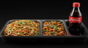 Veg Noodles + Paneer Chilli + Coca Cola 250ml