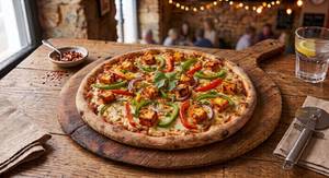 Double Cheese Margherita Pizza