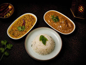 Paneer Butter Masala With Dal Tadka & Jeera Rice Combo