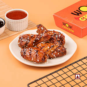 BBQ Wings- 4pcs