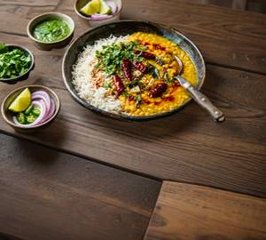 Dal Makhani rice bowl