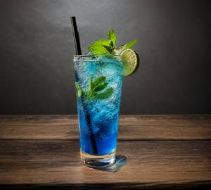 Sea Blue Lagoon Mojito