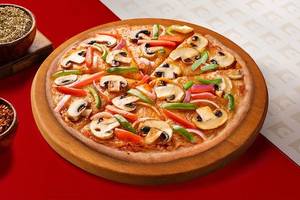 Korean Veggie Farmhouse Thin Crust Pizza