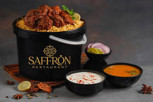 Boneless Chicken Biryani Mega Bucket [Ser.4-5]