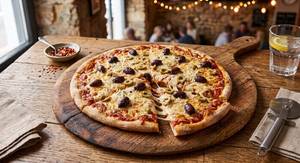 Cheese Olive Pizza