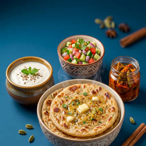 Aloo Paratha Combo