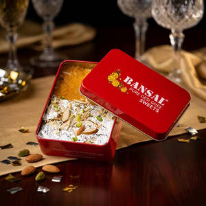 Motichoor Cake Tin Box (Small)