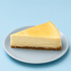 Classic New York Cheesecake Slice