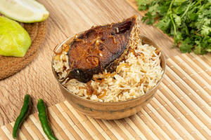 Dhakai Hilsa PULAO WITH BARISTA (1 Pc)