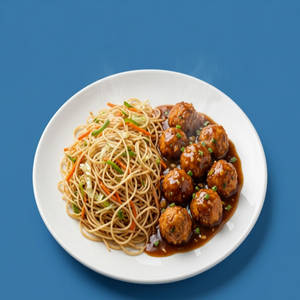 Manchurian With Noodles