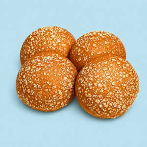 Whole Wheat Buns [4 Pc]