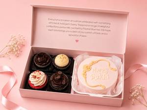 A Little Celebration For You– Bento & Cupcake Gift Box