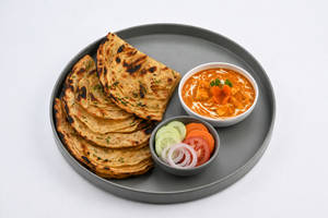 Paneer Butter masala With 2 laccha