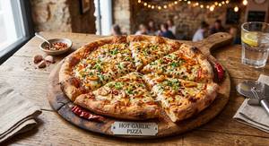 Hot Garlic Pizza