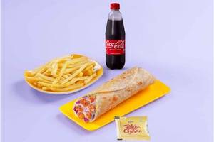 Non-Veg Classic Wrap, Side & Coke Meal