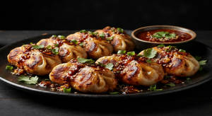 Paneer Schezwan Momo (tosted)-8pcs