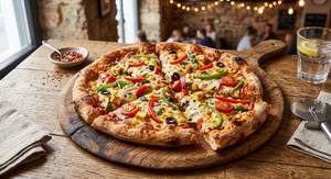 Veg Cheese Pizza [Serve 1]