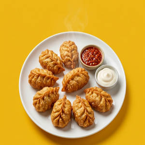 Paneer Fried Momos (8 Pieces)