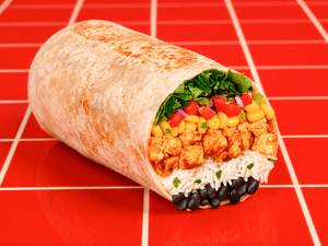 Barbeque Paneer Burrito (Regular)