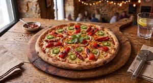 Jain Paneer Pizza