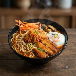 Chicken Kimchi Ramen Bowl