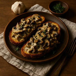 Mushroom On Toast