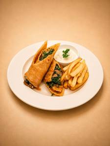 Spinach and Mushroom Roll
