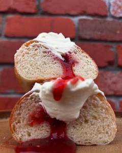 Strawberry Jam Bun