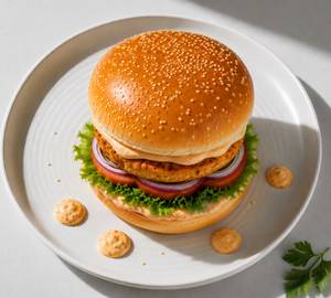 Paneer Steak Burger
