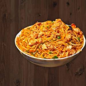 Chicken schezwan noodles