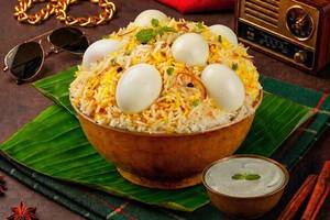 Oova Superstar Egg Biryani - Mild Spicy