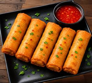 Veg Spring Roll [4 Pieces]
