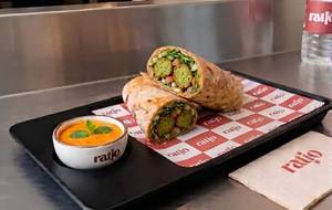 Smashed Falafel Wrap
