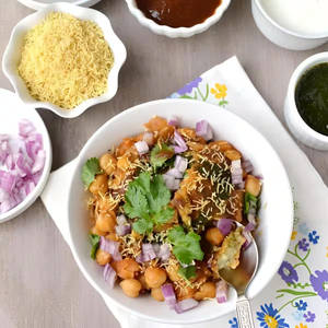 Tikki  Cholla Chaat