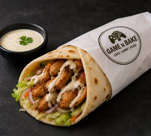 Crispy Flaky Paratha Shawarma