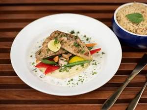Lemon Glazed Grilled Fish (Basa Fish)