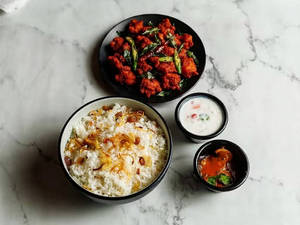 Ghee Rice- Chicken 65