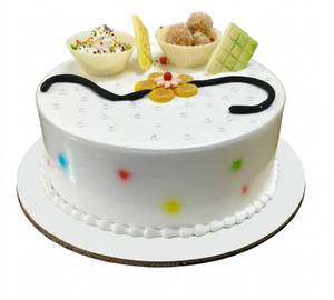 Rakhi Cake - Vanilla