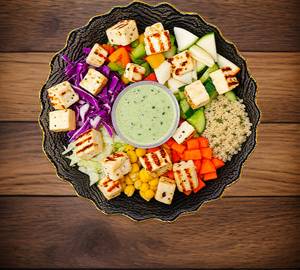 Herbed Paneer & Quinoa Salad