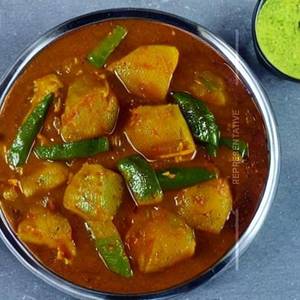 Tangra Begun Aloo Jhol
