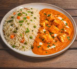 Pulao With Shahi Paneer
