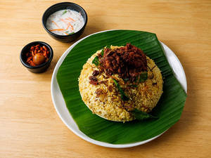 Ghee Rice-chicken Fry