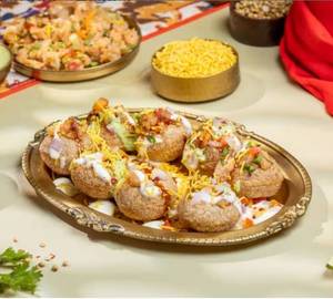Dahi Sev puri [6 pieces]